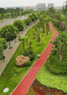 綿陽城區添新景！7萬余平方米景觀大道亮相，市民休閑再添好去處